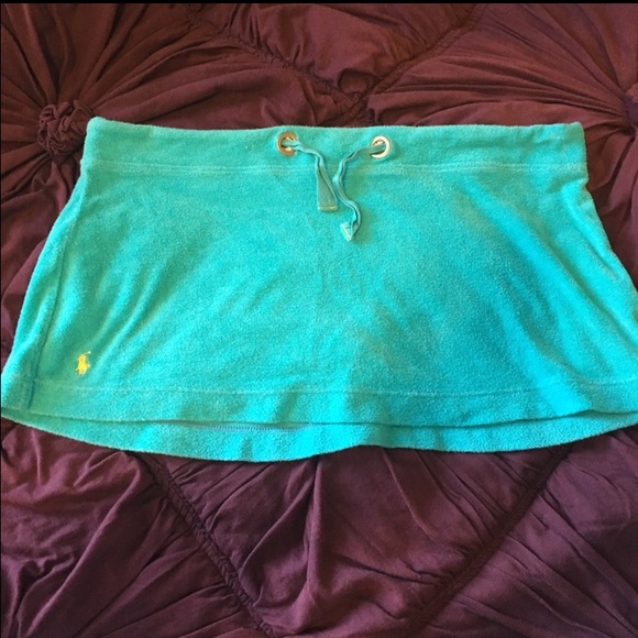Polo Ralph Lauren Terry Cover Up Skirt 